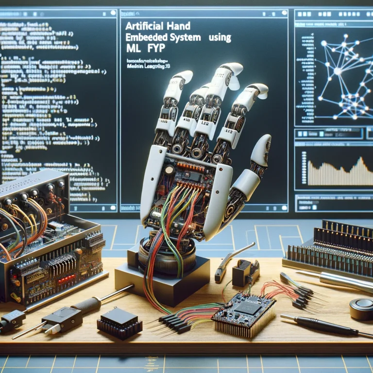 Artificial Hand Embedded System Using ML Fyp